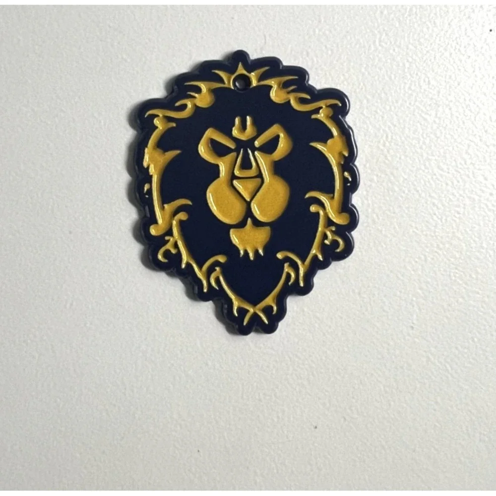 Blizzard‎ World of Warcraft WoW Alliance Emblem Metal